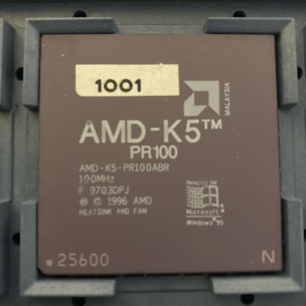 Socket 7 CPU - AMD K5 PR100 - AMD-K5-PR100ABR- 100MHz